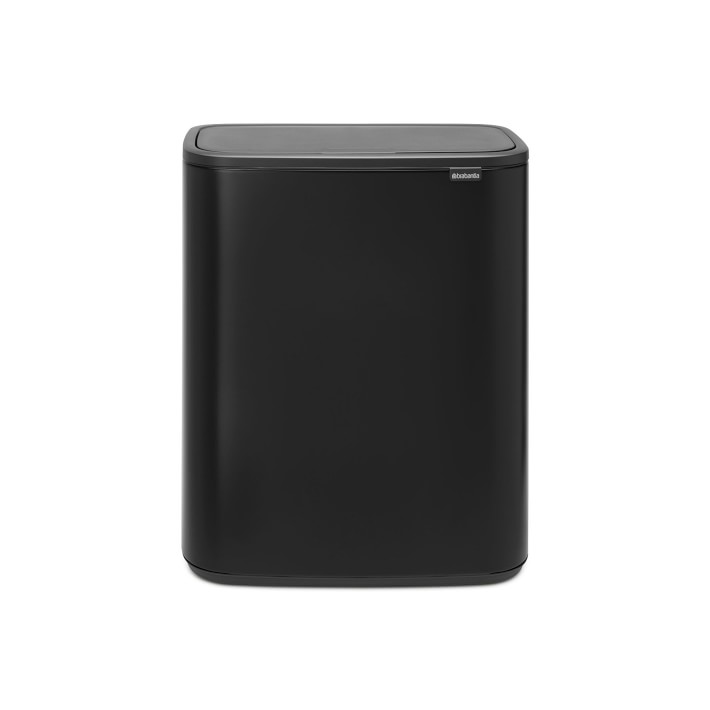 Brabantia Bo Laundry Hamper, 16 Gallon, 60 Liter - Matte Black