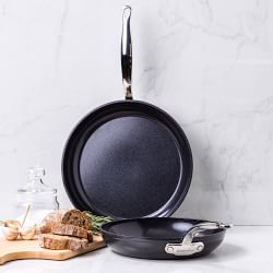 THYME AND TABLE 10” Nonstick Fry Pan Hard Anodized Triple Layer Coat Pro  Series