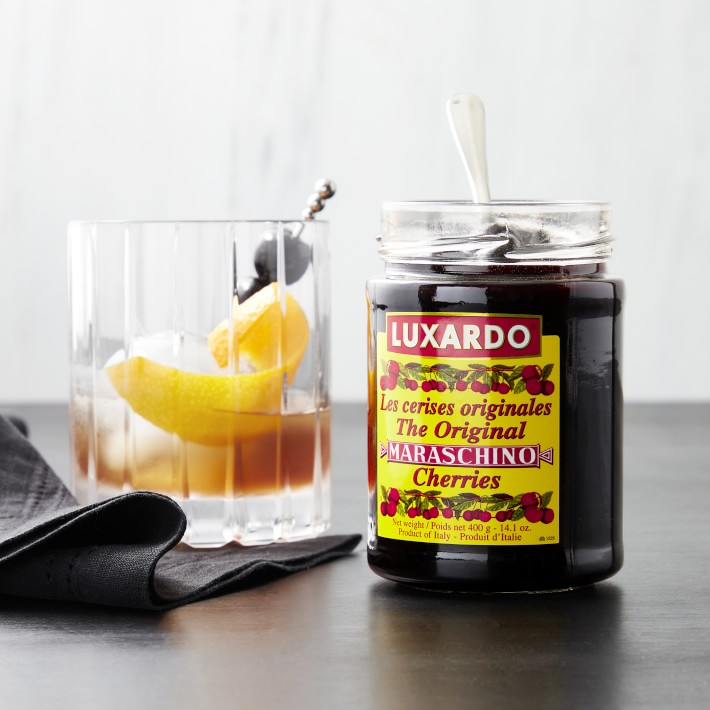 Luxardo Maraschino Cherries Cocktail Garnish Williams Sonoma