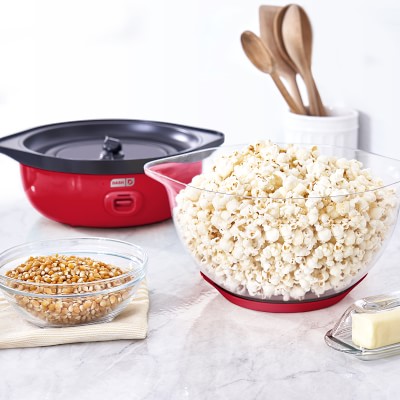 ITEM# 0111 DASH SmartStore™ Deluxe Stirring Popcorn Maker, Hot Oil Ele –  The Order Store.Com