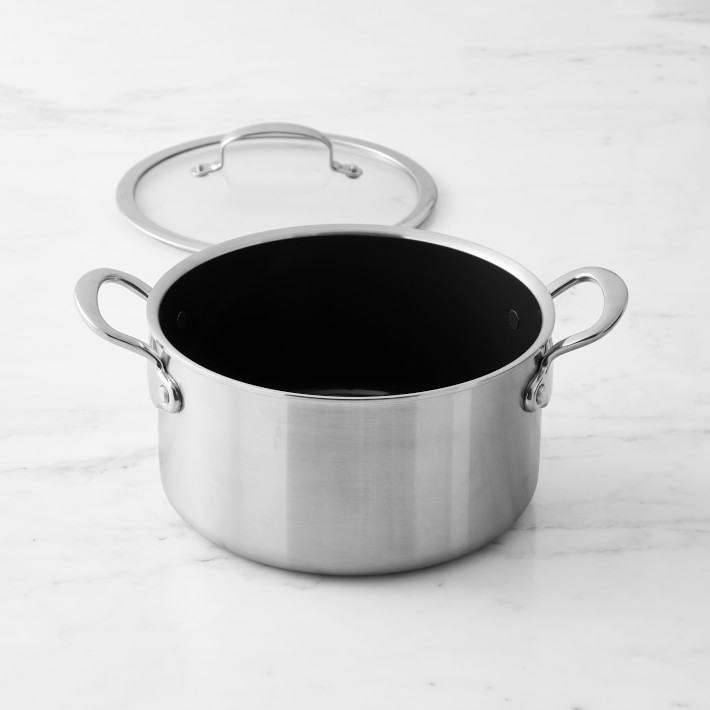 Food52 x GreenPan Stock Pot with Steamer Insert, Ceramic Nonstick