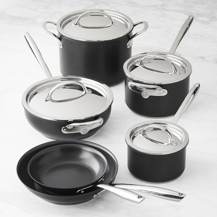 Williams Sonoma Thermo-Clad Induction Nonstick 10-Piece Cookware