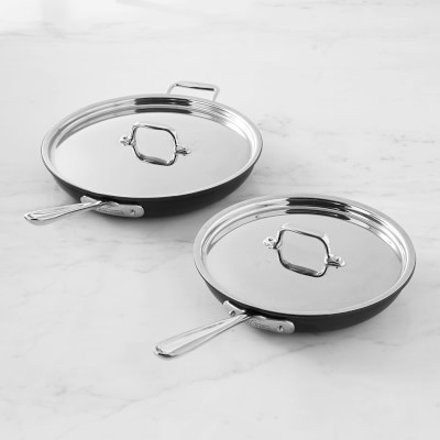 All-Clad Stainless Steel 6 Inch Round Mini Gratin Pan Cookware Set of 2