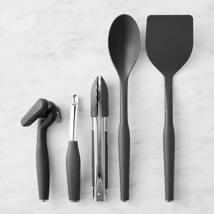Chef Smart 5 Piece Silicone Kitchenware Set Spatula Spoon Turner