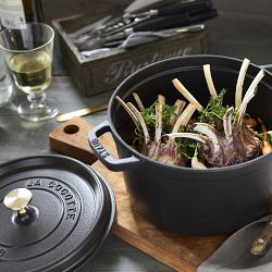 Staub Cast Iron Crepe Pan w/ Spreader and Spatula, 11 - Black Matte