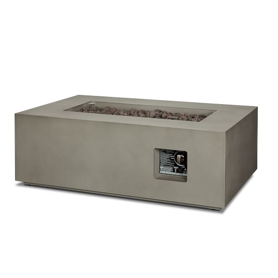 Cardona Rectangular Fire Table | Williams Sonoma