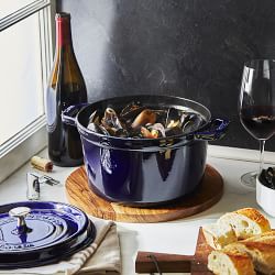 Williams Sonoma Staub Enameled Cast Iron Cookware and Ceramic Stoneware  6-Piece Set