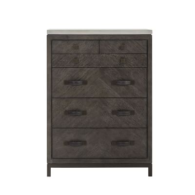 Jonathan Charles 6-Drawer Clapotis Danish Cord Double Dresser