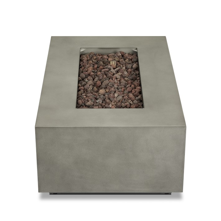 Cardona Rectangular Fire Table | Williams Sonoma