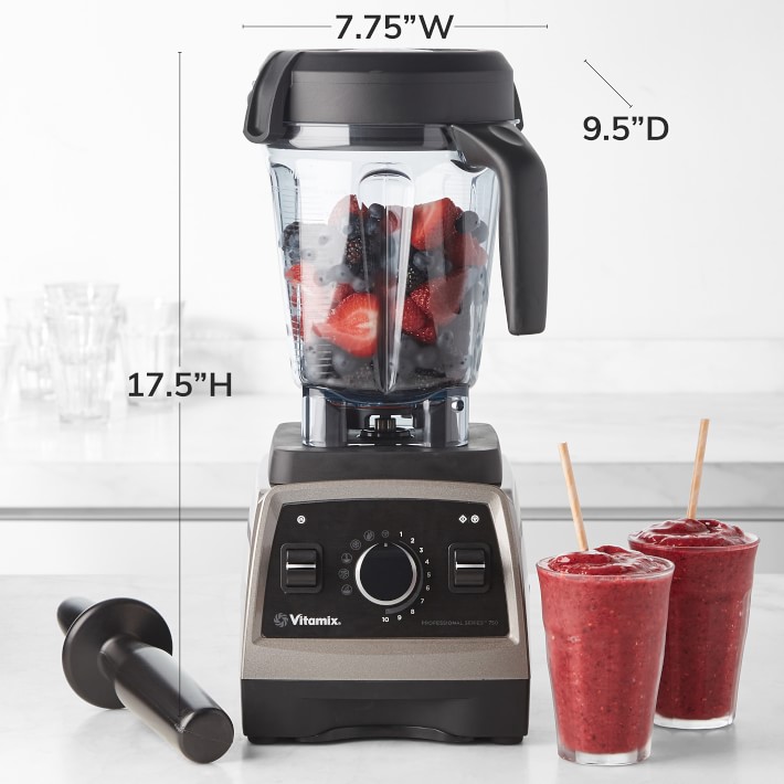 Vitamix Residential 061724 20 oz Personal Blender Cup & Adapter Kit,  Black/Clear