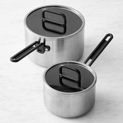 VENTION Sauce Pan with Pour Spout, Stainless Steel Pot with Lid, 2 Quart  Cooking Pot