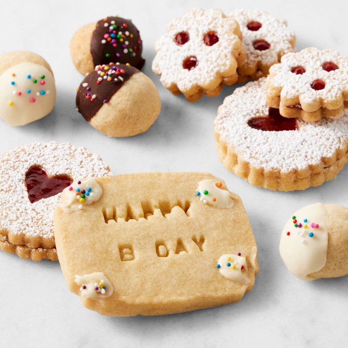 Vienna Cookie Company Happy Birthday Cookie Box, Set of 30 Williams