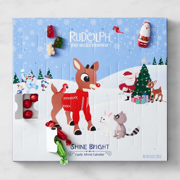 Rudolph The RedNosed Reindeer® Advent Calendar Williams Sonoma