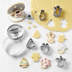 Williams Sonoma Tiny Chef Impression Cookie Cutter Kit