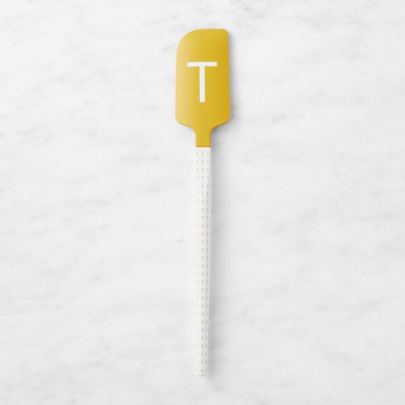 Williams Sonoma Monogram Silicone Wood Spatula