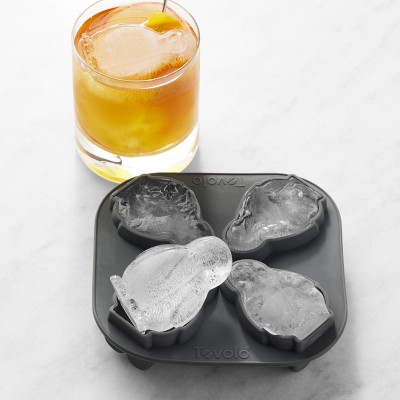 Tovolo Clear Ice Mold System Makes 4 King-sized Ice Cubes