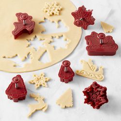  36 Pcs Snowflake Stencil Plastic Biscuit Holiday Cookie Cutter  Cookie Molds Kids Cookie Cutters Snowflake Chocolate Molds Pie Crust Cutter  Christmas 3d Decorate: Home & Kitchen