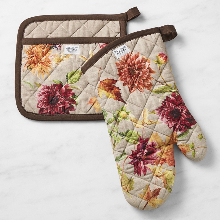 Williams Sonoma Ultimate Patterned Oven Mitt