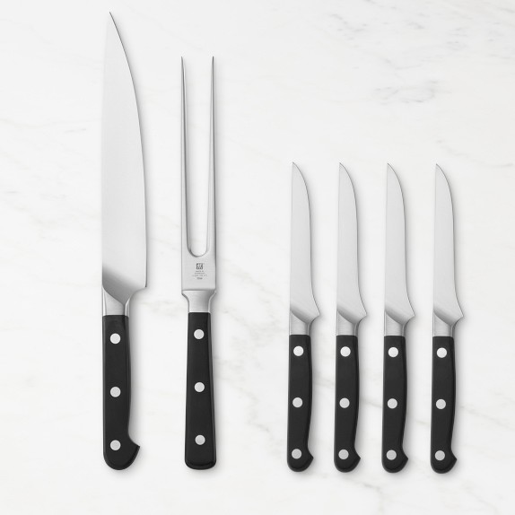 Zwilling Pro Carving Knife & Meat Fork Set Williams Sonoma