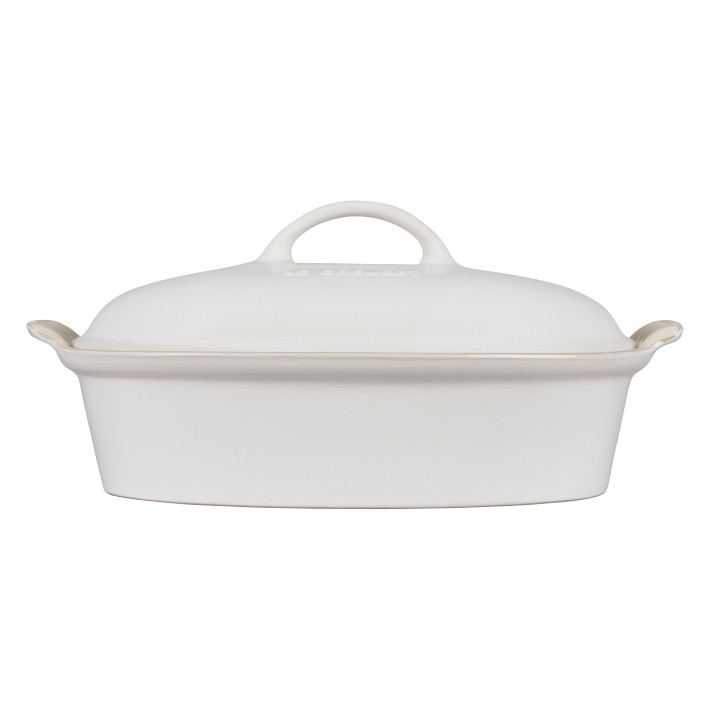 Le Creuset 2.65-qt Stoneware Oval Covered Casserole