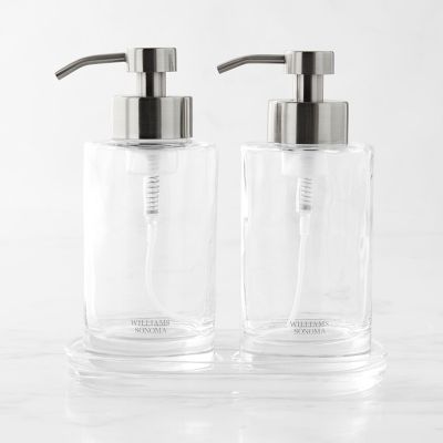 Clear Glass Hand Soap Dispenser - One Cozy Home