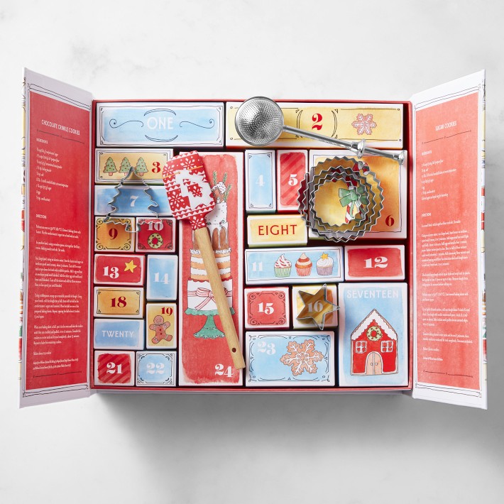 Williams Sonoma Holiday Advent Calendar: 24 Days of Baking Cookies