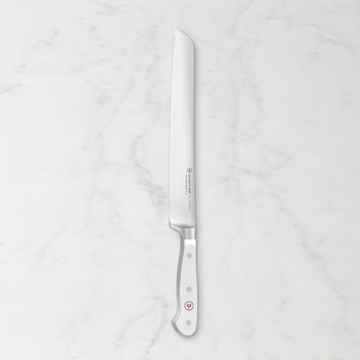 Classic White 9 Bread Knife (Double Serrated), WÜSTHOF