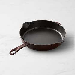 Staub cast iron crepe pan wooden handle