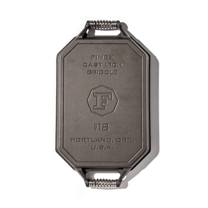 Finex 18” Cast Iron Double Burner Griddle – RJP Unlimited