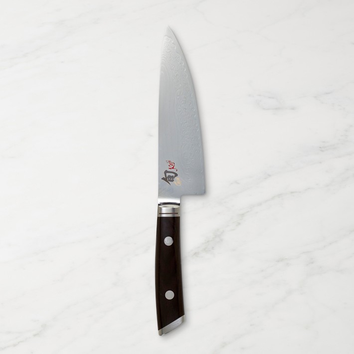 French-Made Petite Olivewood Santoku Knife