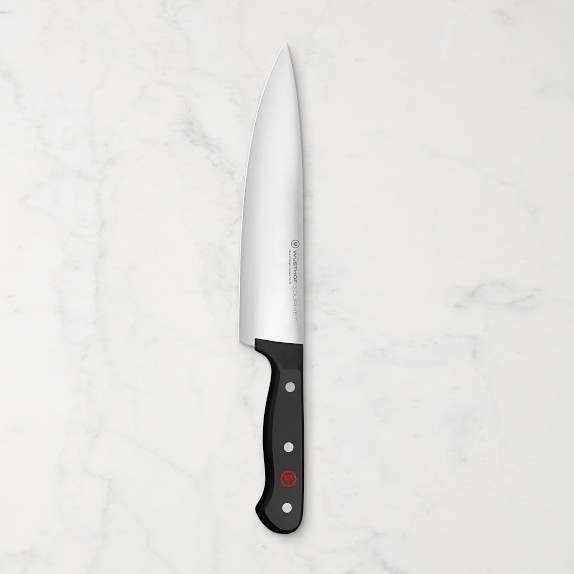 Gourmet Easy - Stainless Steel Blade Chef Kitchen Knife - 8 inches, Silver