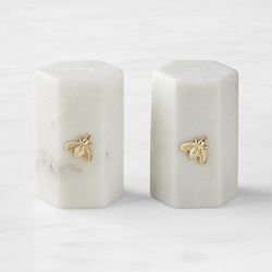 Williams Sonoma Signature Marble Salt & Pepper Grinders