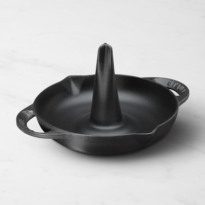 Matte Black 7.75 Inch 2.5 Qt. Cast Iron Pot - Turgla Home