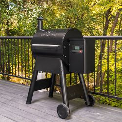 Backyard Pro Commercial Wood / Charcoal Smoker Grill (60)