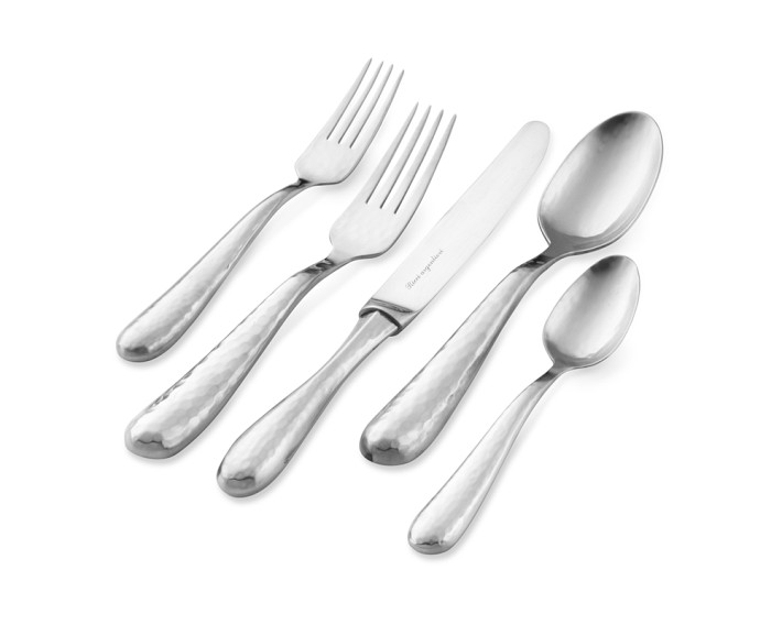 Hammered Flatware Sets Williams Sonoma