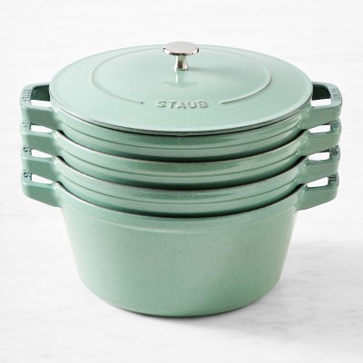 braiser & grill pan set, sage - Whisk