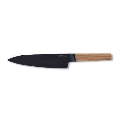 BergHOFF Ron 6pc Knife Block Set, Natural Wood Handle