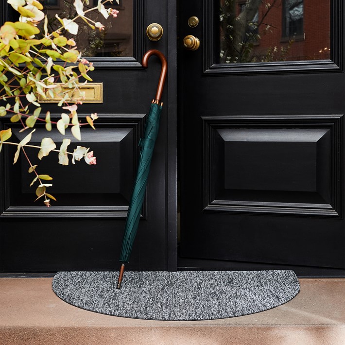 Williams Sonoma Chilewich Easy Care Heathered Shag Doormat