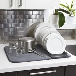 This honestly made my kitchen look so clean! 🫧code: dkk7828 or 🔗 in , dish  rack