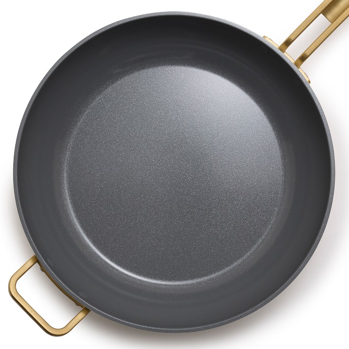 Williams Sonoma GreenPan™ Stanley Tucci™ Stainless-Steel Ceramic Nonstick  Fry Pan Set of 2