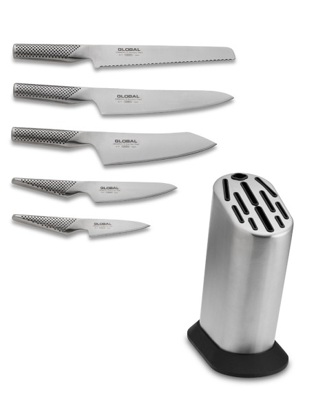 Global Classic Knife Block, Set of 10