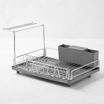 Extra Large Dish Drying Rack Chrome - ONLINE ONLY: Montclair State