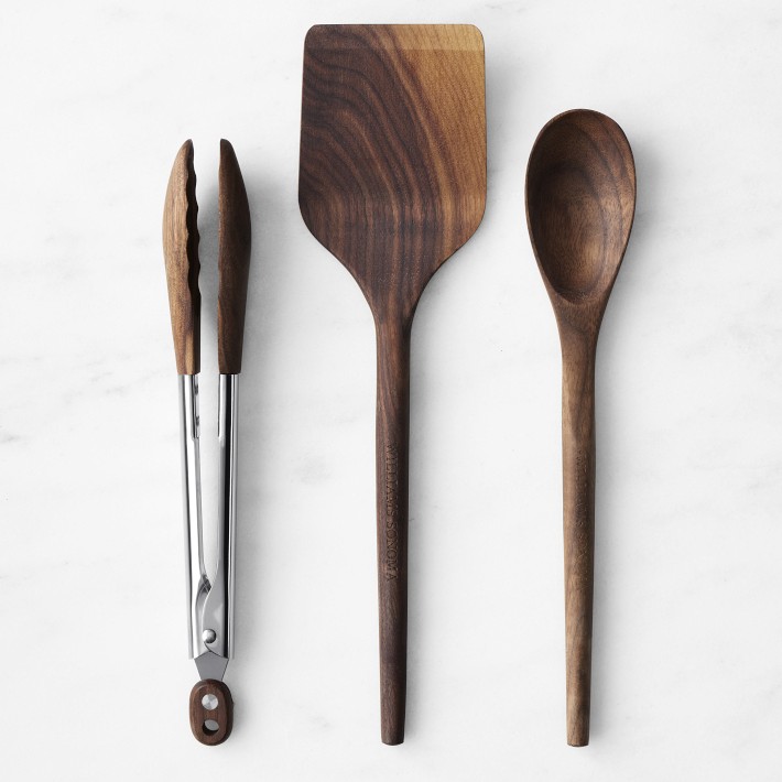 Williams Sonoma Walnut Utensils, Set of 3 Williams Sonoma