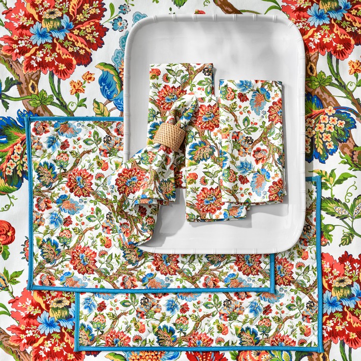 Nashville Floral Placemat Williams Sonoma