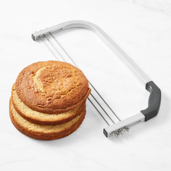 Amazon.com: Oranlife Cake Leveler Slicer, Adjustable Round Cake Rings, Cake  cutter, 7 Layer Stainless Steel Cake Slicing Accessories, 9.8-12.2 inch :  Home & Kitchen