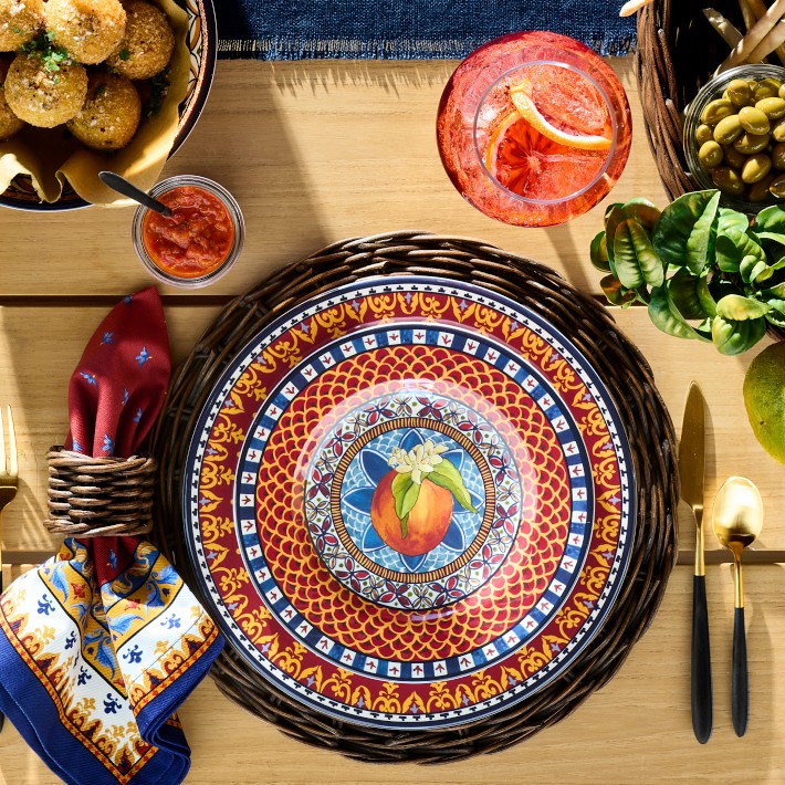 Williams sonoma sale melamine plates