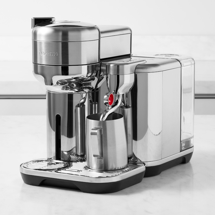 Espresso Nespresso Creatista Machine by Williams Breville Sonoma | Vertuo