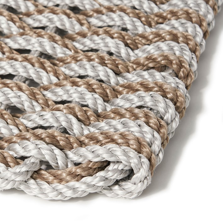 The Rope Co. Sand Indoor/Outdoor Handwoven Doormat