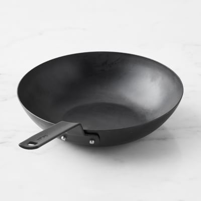 Williams Sonoma CRUXGG Seasoned Blue Steel Fry Pan Set