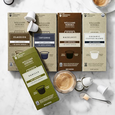 Williams Sonoma Compostable Coffee Pods - Intenso